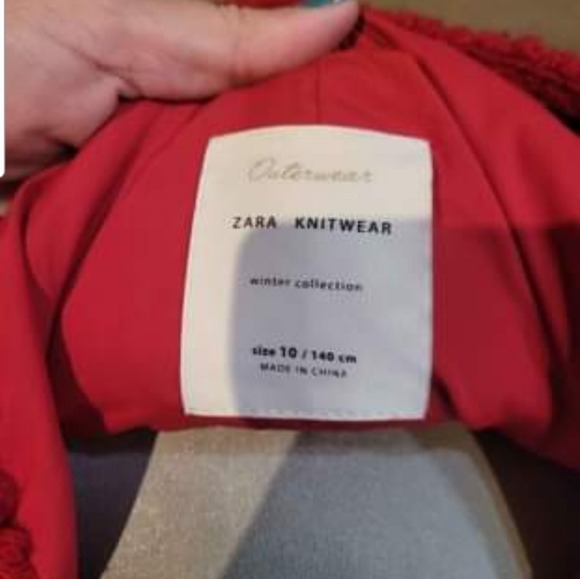 Zara knitwear jacket- size 10 - Picture 2 of 4